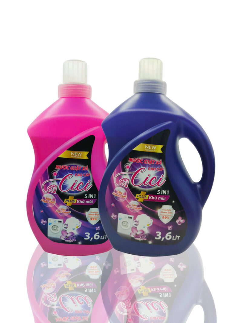 Combo Nước giặt Hương Hoa Huyền Bí & Ban Mai 3,6Lít. Dòng Bình Hoàng Gia