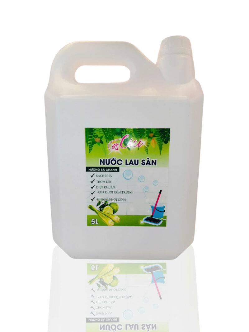 Nước Lau Sàn Hương Sả Chanh 5 Lít