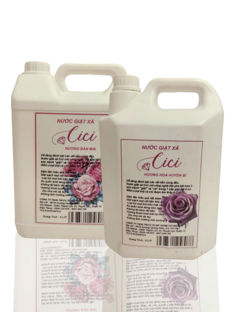 Combo Nước Giặt Xả Dung Tích 5 Lít Hương Ban Mai và Hương Hoa Huyền Bí